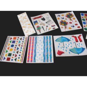 Creative Memories&Mrs. Grossman Lot stickers Marine Fun And More